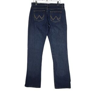Wrangler Cash Riding Jeans Women's 11/12x36 Slit Leg Western Cowgirl No Stretch